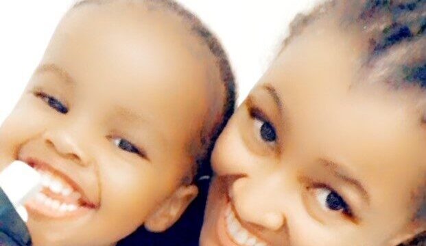 Ms. Dabney and her son Sebastian